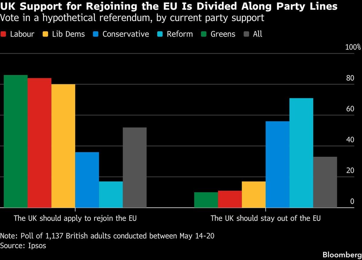 Poll Indicates New Brexit Referendum Could Reverse 2016 Vote After Ten Years