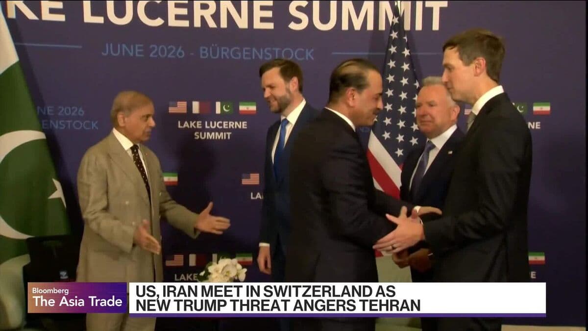 US and Iran Engage in Peace Talks in Switzerland Amid Trump’s Threats