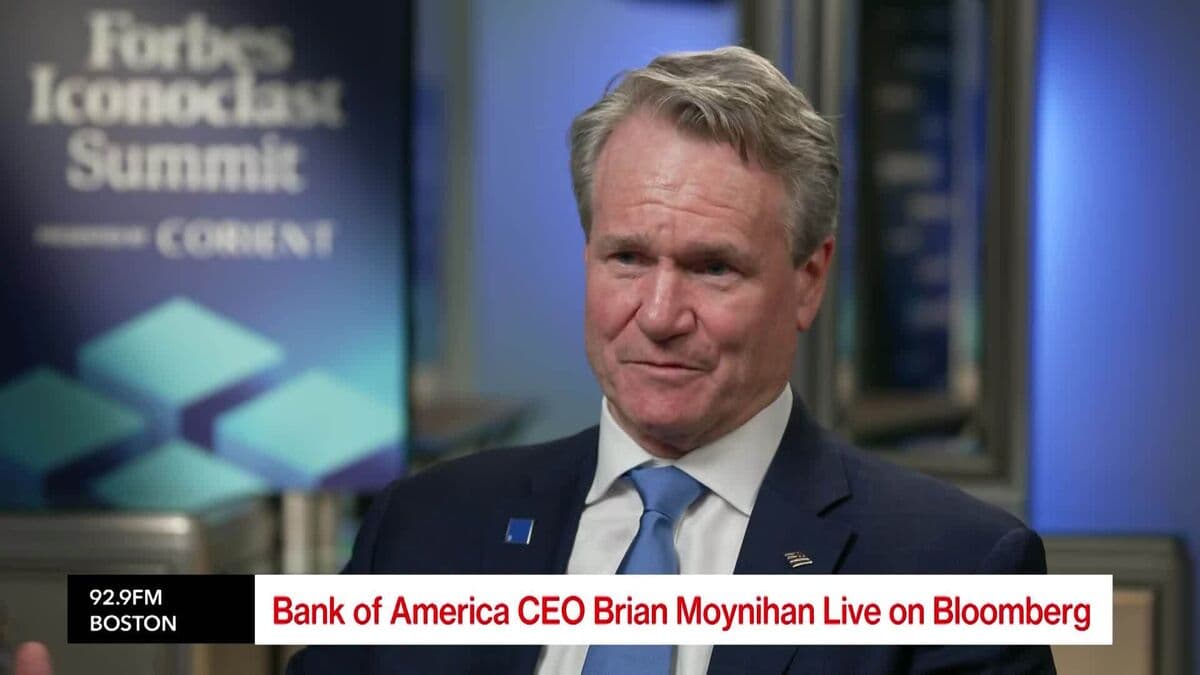 Bank of America CEO Moynihan Addresses Affordability and AI in Banking