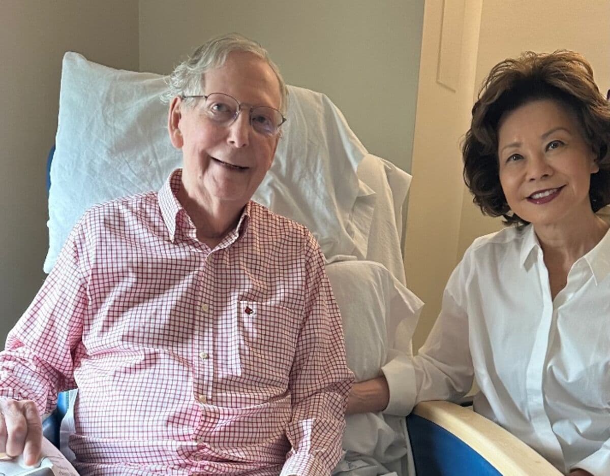 Senator McConnell Reveals He Fell and Contracted Pneumonia in June