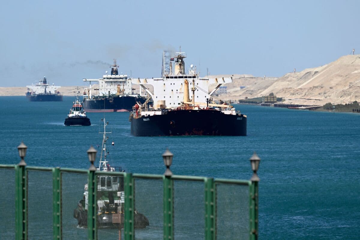 Suez Canal Sees Surge in Oil Tanker Traffic Amid Hormuz Strait Closure