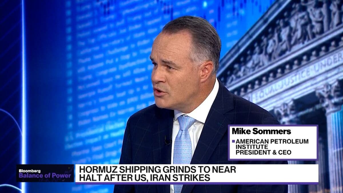 API's Mike Sommers Calls for Complete Reopening of the Strait of Hormuz
