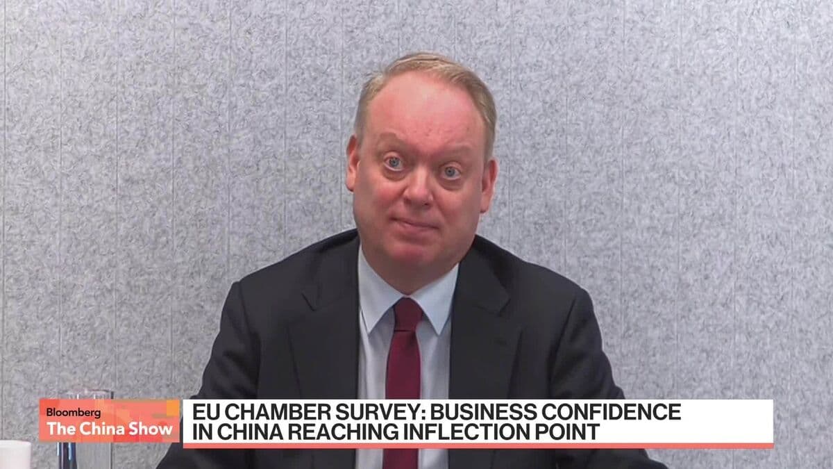 EU Chamber Reports Shift in Business Confidence in China