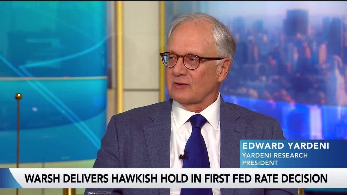 Yardeni: Fed Chair Warsh Committed to Reducing Inflation to 2%