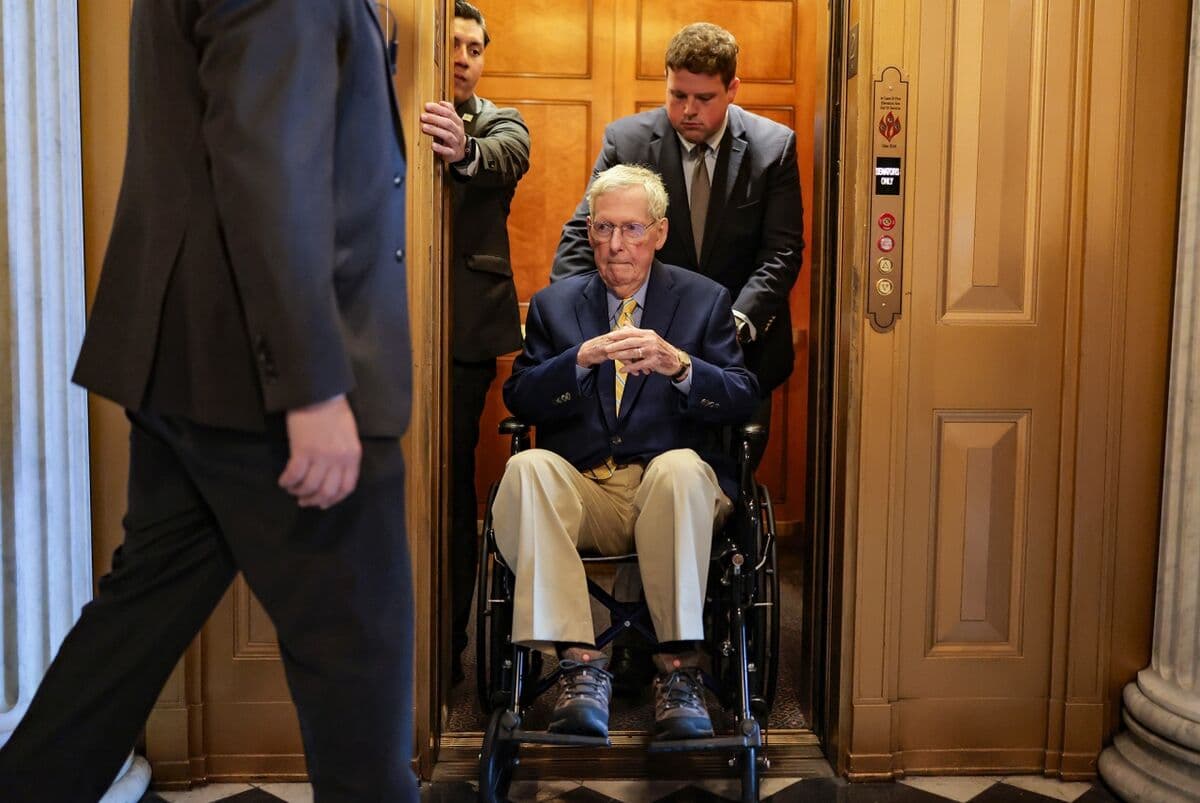 Mitch McConnell's Hospitalization Sparks Renewed Discussion on Aging Politicians