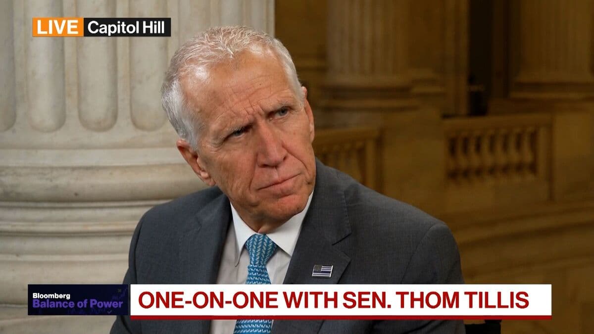Sen. Thom Tillis on Iran, Greenland, Trump & Powell