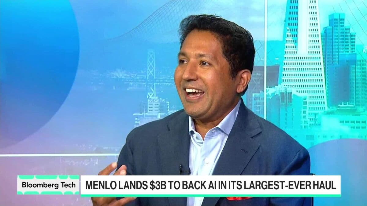 Menlo Ventures Raises $3 Billion for AI Investments, Led by Venky Ganesan