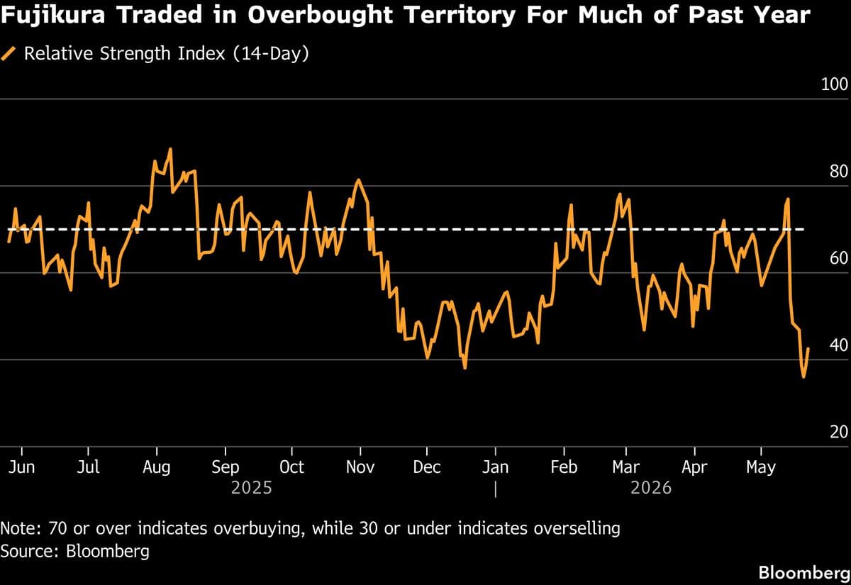 Selloff of Japanese Cablemaker Highlights Vulnerabilities in AI Stock Rally