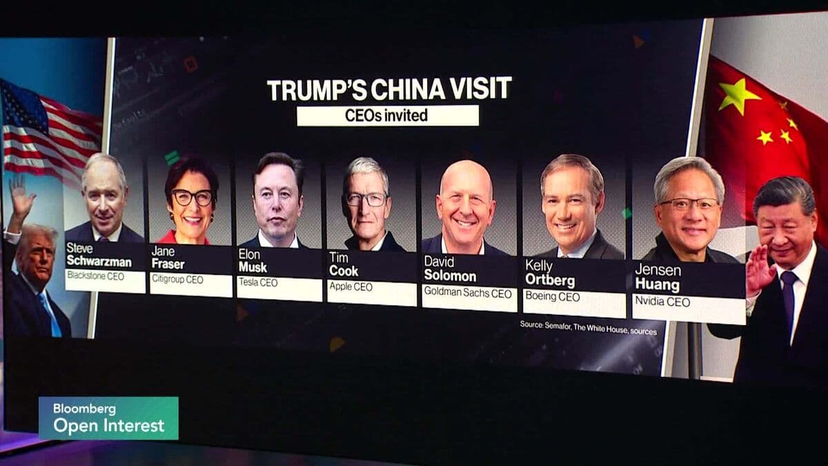 Nvidia CEO Jensen Huang Joins Trump's China Trip at the Last Minute