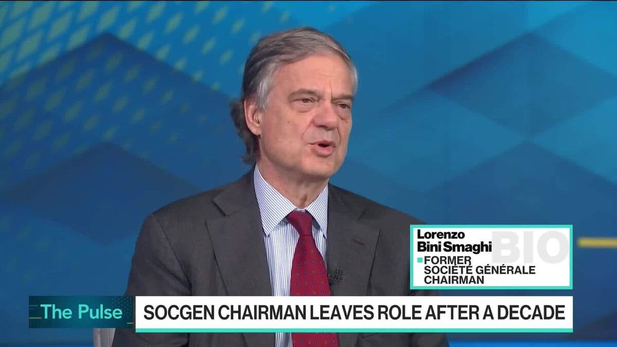 Former SocGen Chair Lorenzo Bini Smaghi Praises Bank's Governance