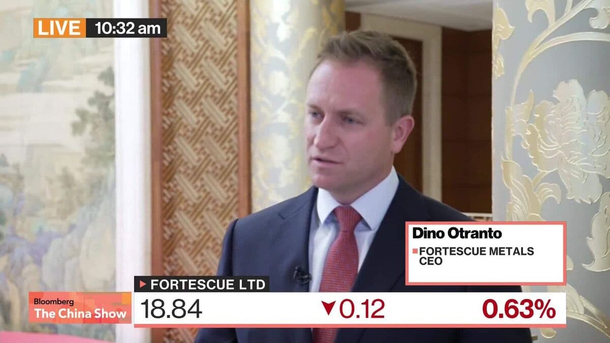 Fortescue CEO on Iran War, Energy Diversification