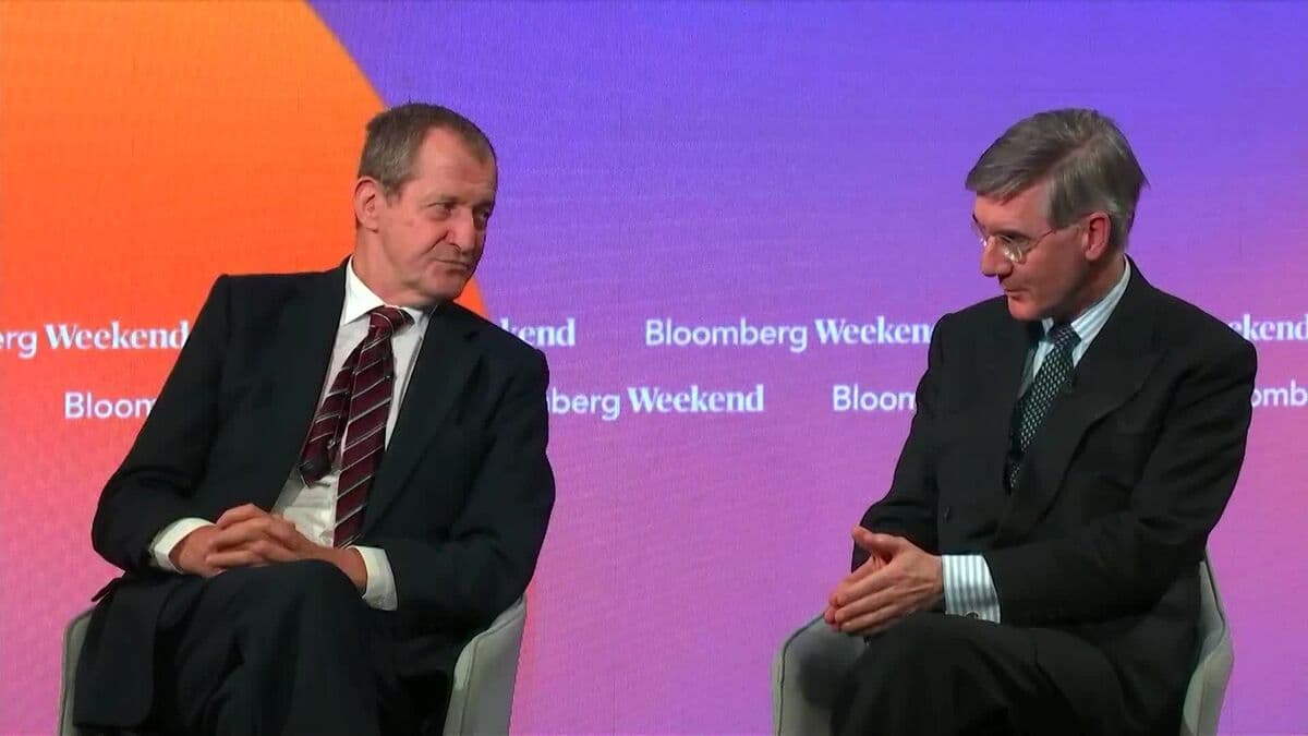 Alastair Campbell and Jacob Rees-Mogg Clash in Brexit Debate in London