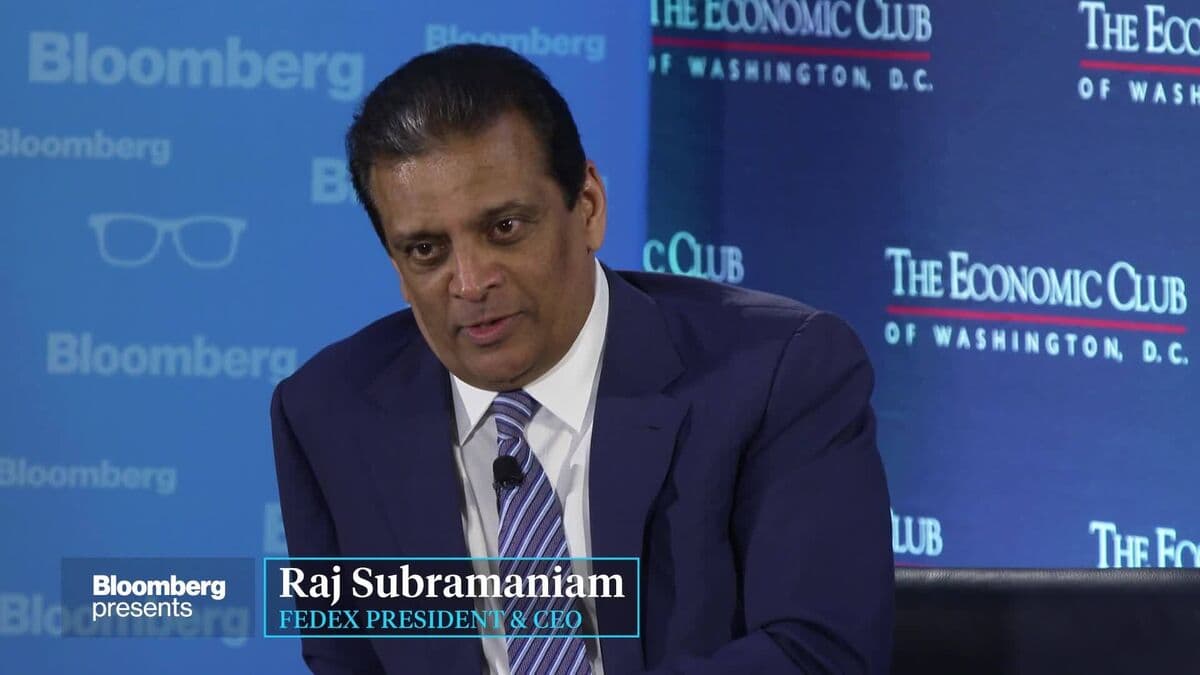 FedEx CEO Raj Subramaniam Shares Insights on Succession from Fred Smith
