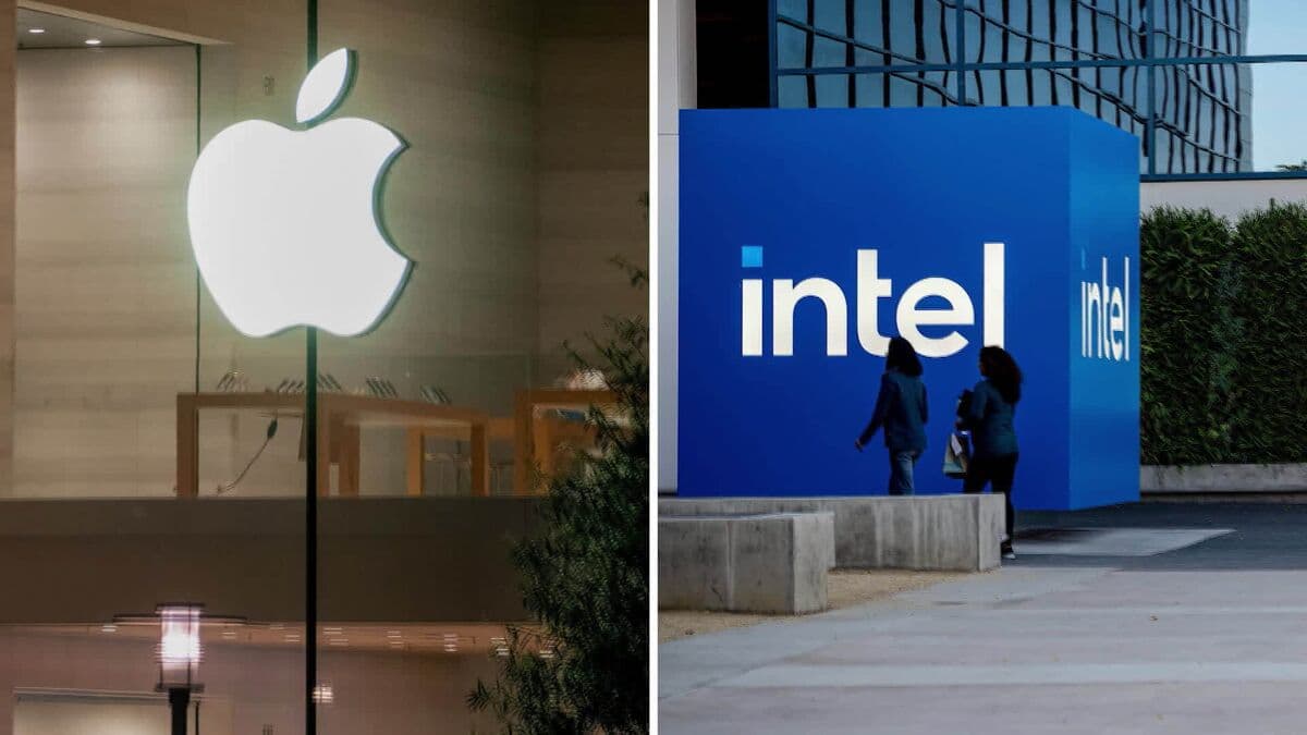 Intel Shares Rise Following Trump's Announcement of Apple Chip Partnership