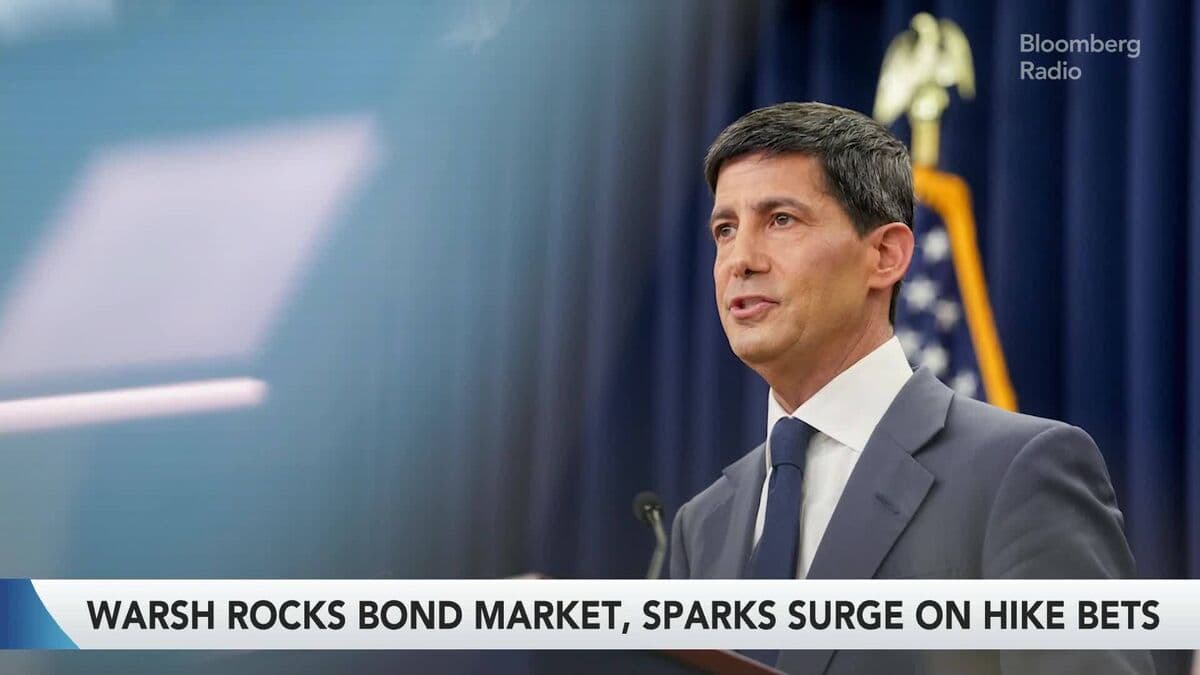 Warsh's First Press Conference Influences Bond Market and Rate Hike Expectations