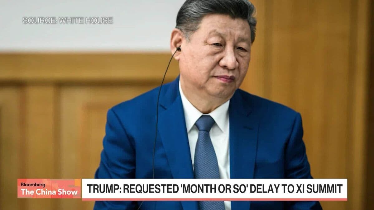 Trump Says He Asked China to Delay Xi Summit Due to Iran War
