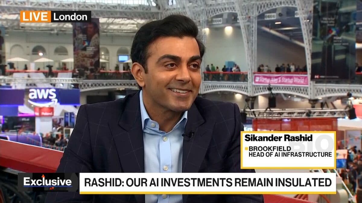 Sikander Rashid Discusses AI Infrastructure on Bloomberg TV During London Tech Week