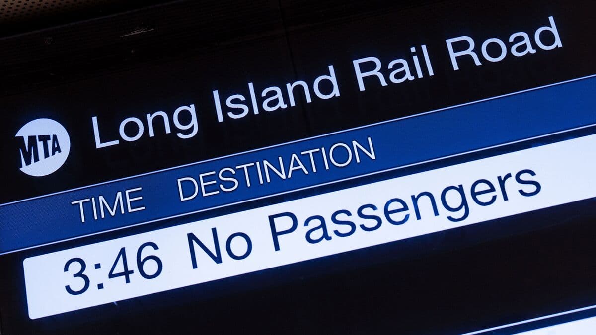 Long Island Rail Road Suspends Service, Affecting 300,000 Commuters Daily