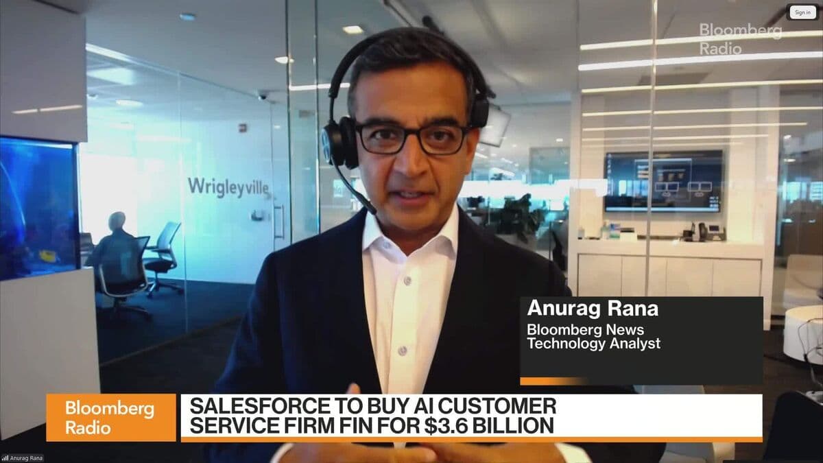 Salesforce Acquires AI Company Fin for $3.6 Billion to Enhance Customer Service