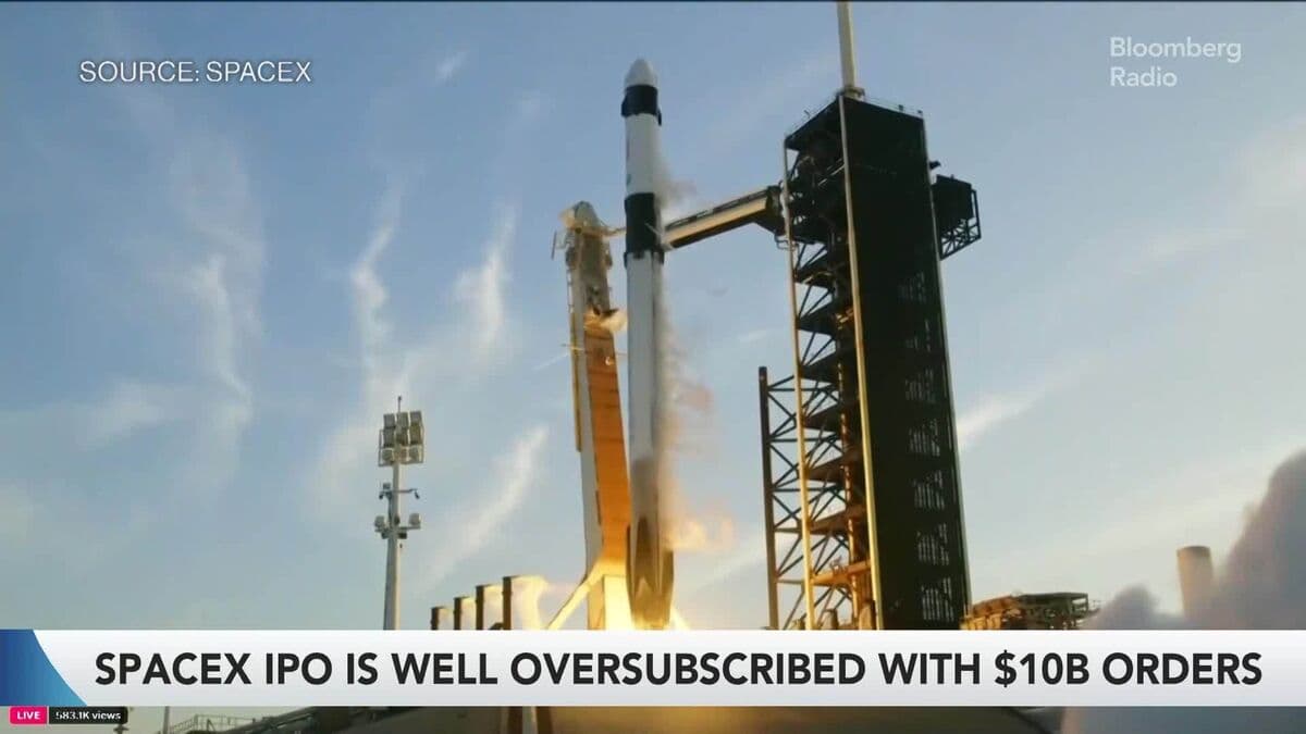 Wall Street Prepares for SpaceX's Anticipated IPO This Friday