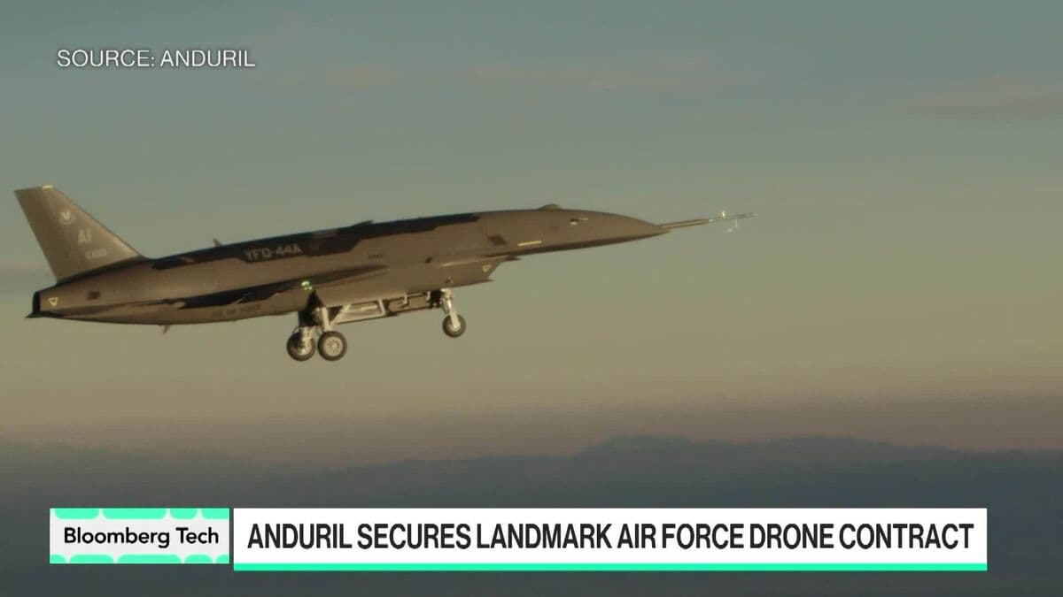 Anduril Wins Major Drone Production Contract with US Air Force