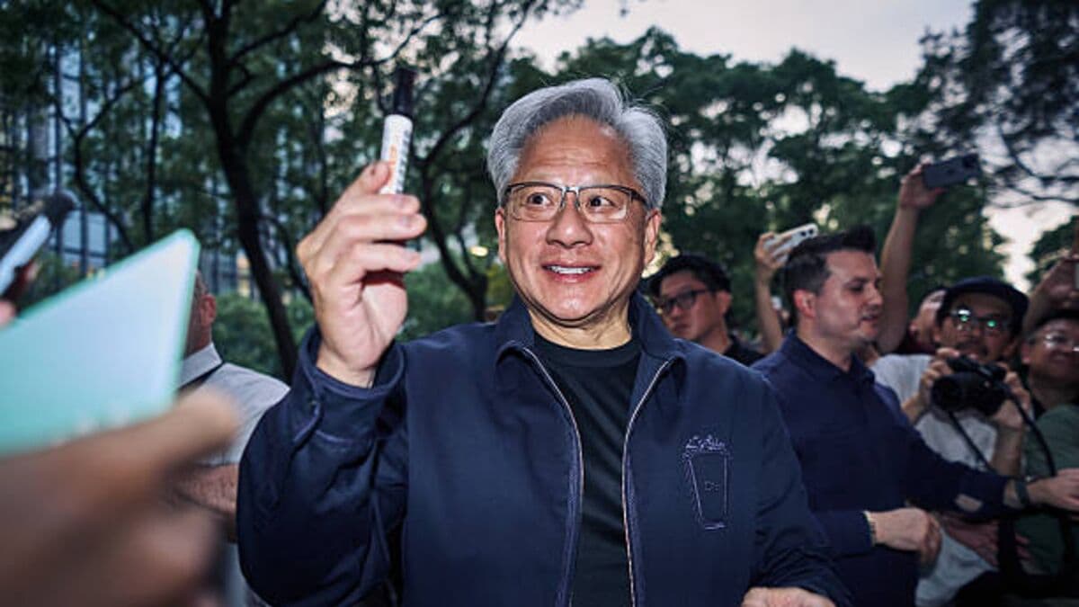Nvidia CEO Jensen Huang Dines with Partners in Taiwan