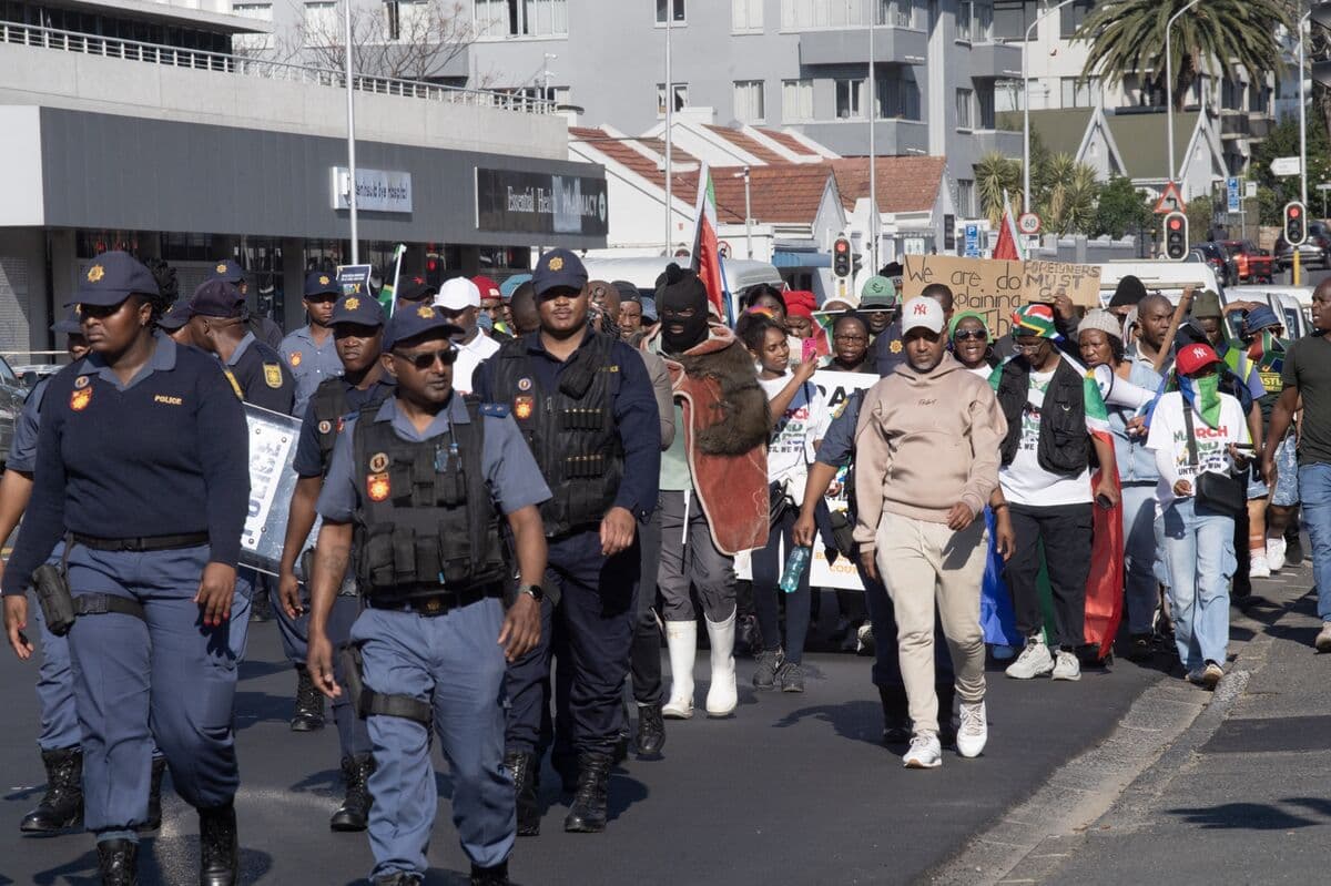 South Africa Increases Police Presence Ahead of Anti-Migrant Deadline
