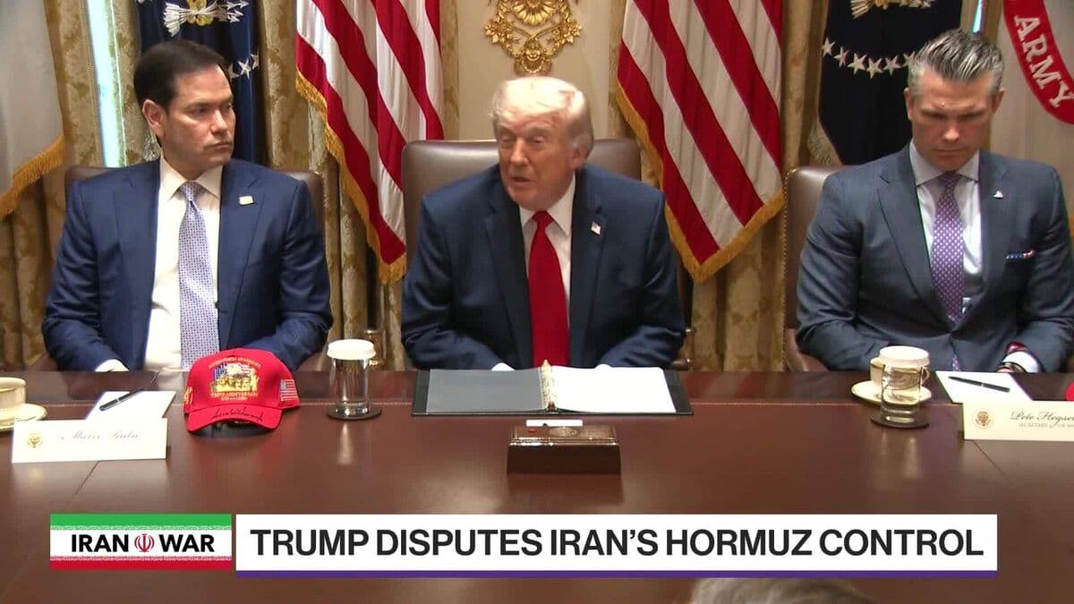Trump Challenges Claims of Iran's Control Over the Strait of Hormuz
