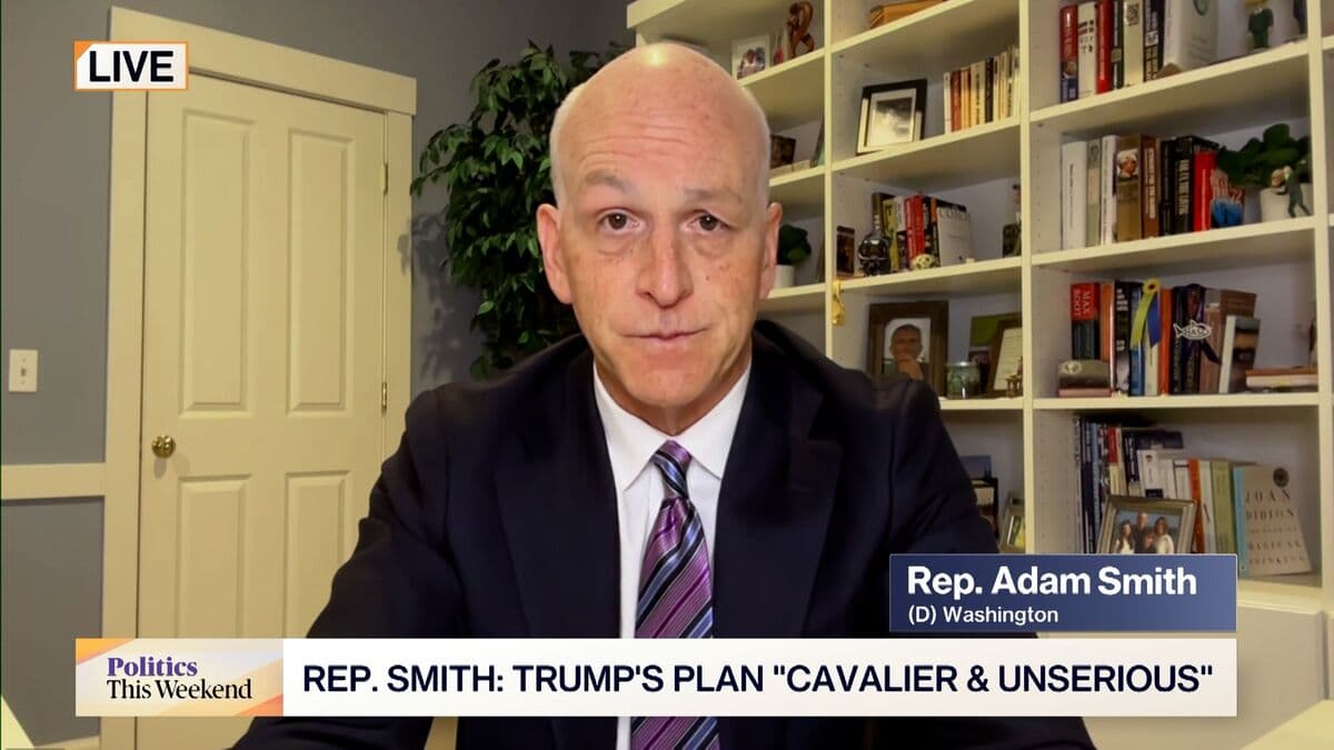 Trump's Iran Plans Are 'Cavalier and Unserious' Says Rep. Smith