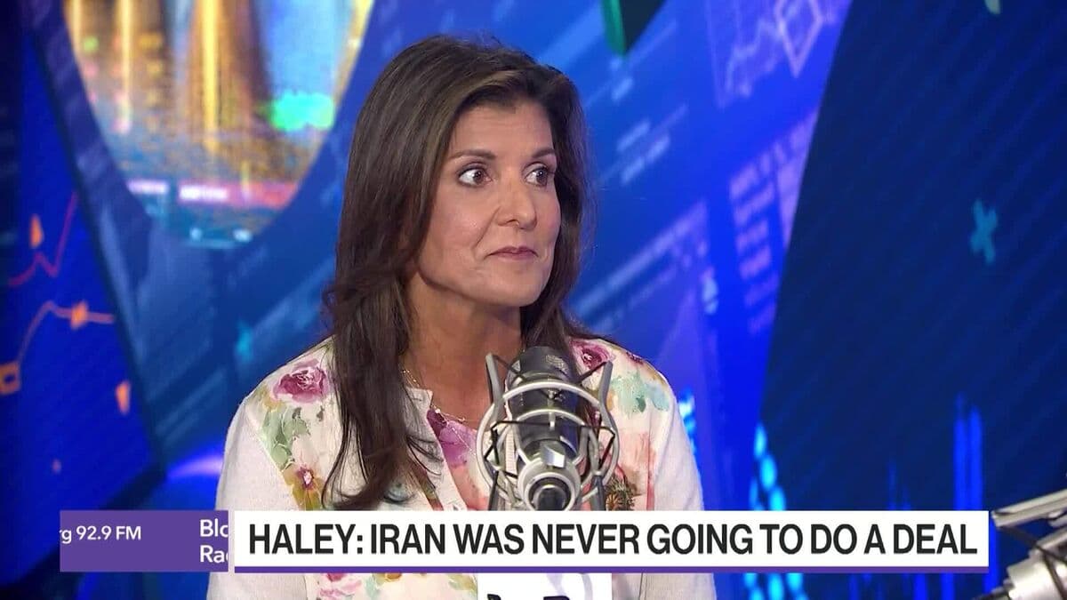 Nikki Haley Claims Iran Was Unlikely to Reach a Deal