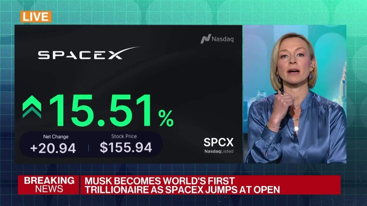Elon Musk Becomes the First Person to Reach a Trillion-Dollar Net Worth