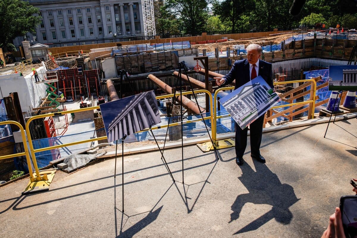 Senate Republicans Remove Funding for Trump's Ballroom from Spending Bill