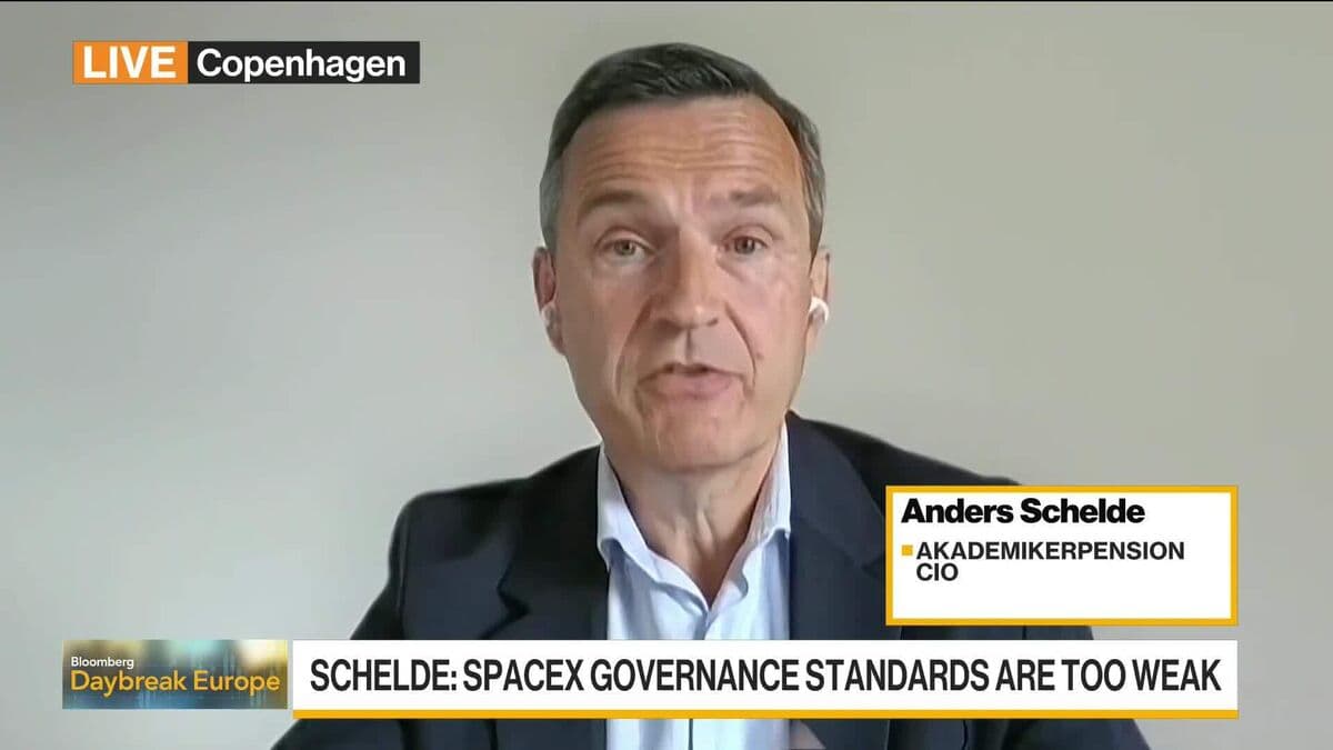 Danish Pension CIO Critiques SpaceX's Governance Standards