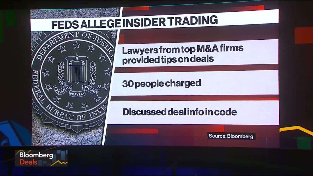Top M&A Lawyers Involved in Major Insider Trading Scheme, Say U.S. Prosecutors