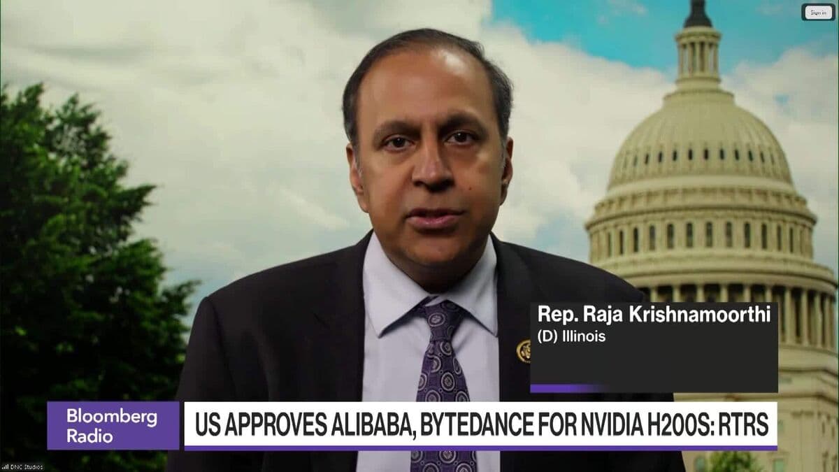 Rep. Krishnamoorthi Warns Against Easing Chip Export Controls to China