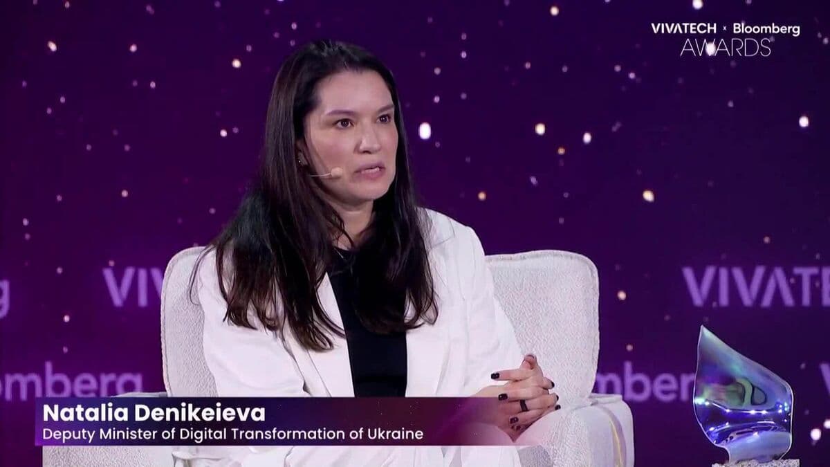 Ukraine's Deputy Minister Discusses AI Development for Citizens at VivaTech Awards