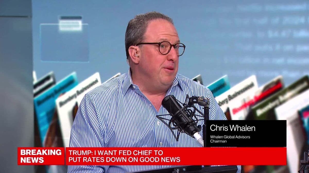 Hassett May Be 'Done' As Fed Pick: Whalen