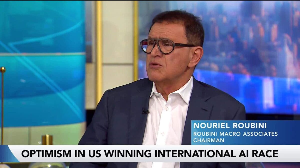 Roubini: US Economy Driven by Tech Boom, Not Federal Reserve Policy