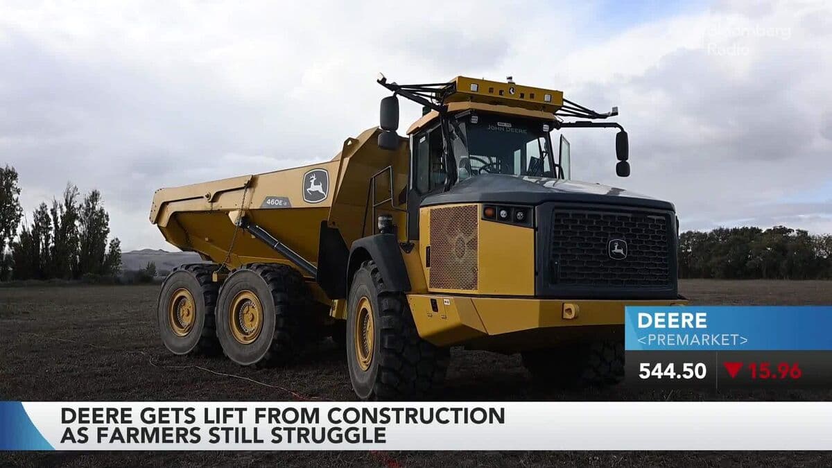 Walmart Sees Strong Sales Growth; Deere Benefits from Construction Sector