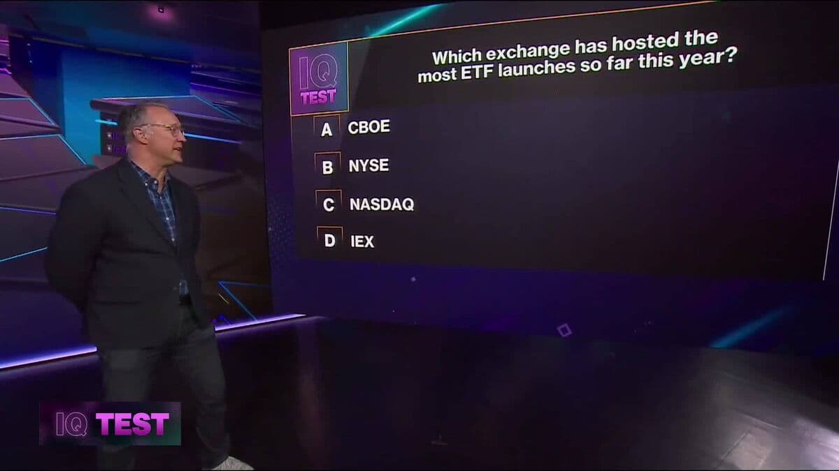Bloomberg's IQ Test Challenges Viewers on ETF Knowledge
