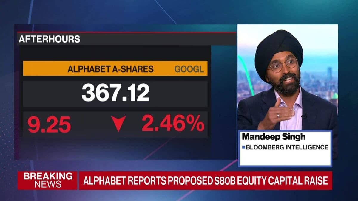Alphabet Plans to Raise $80 Billion for Artificial Intelligence Investments
