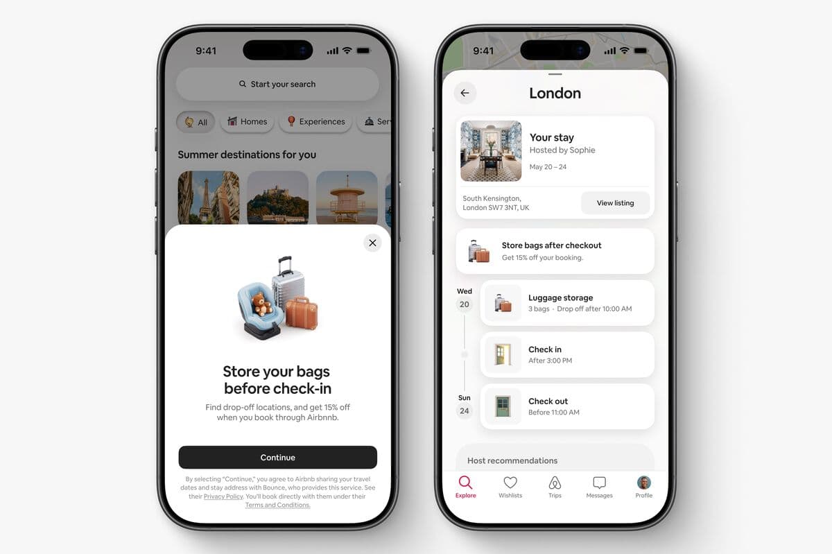 Airbnb Expands Services to Include Luggage Storage and Car Rentals