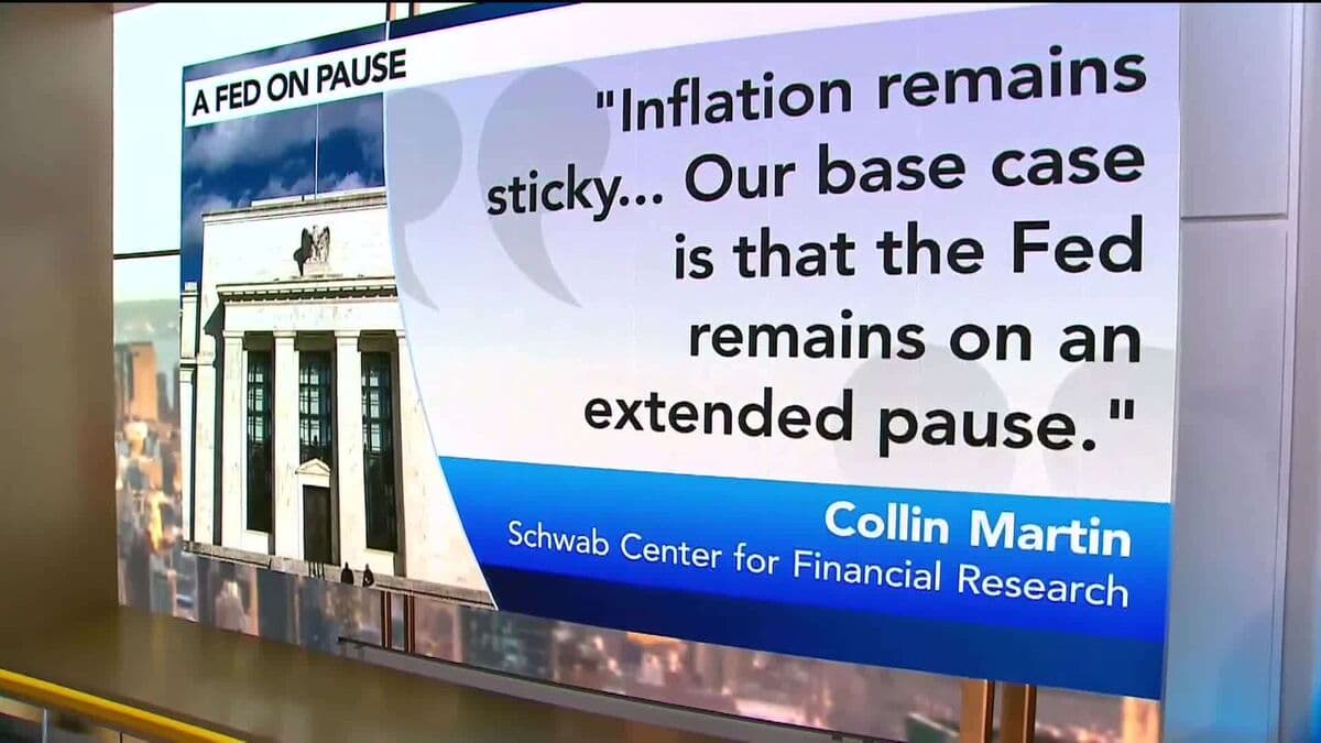 Schwab's Martin Indicates Federal Reserve May Be Approaching Rate Hike