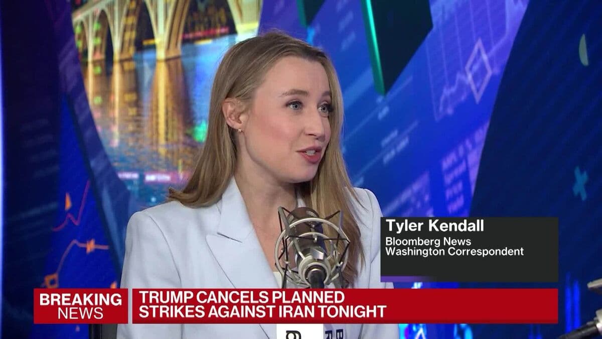 Trump Calls Off Planned Strikes on Iran, Indicates Progress in Negotiations