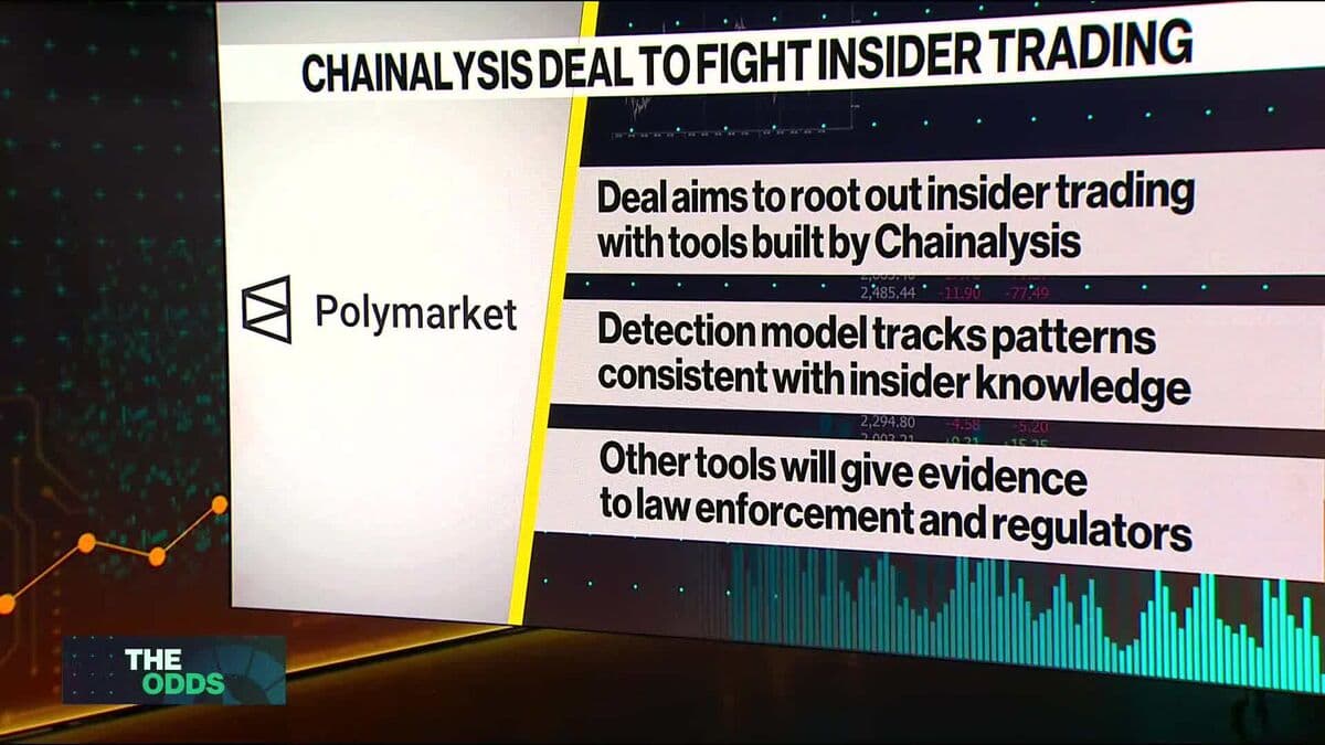 Chainalysis CEO Discusses Insider Trading in Prediction Markets
