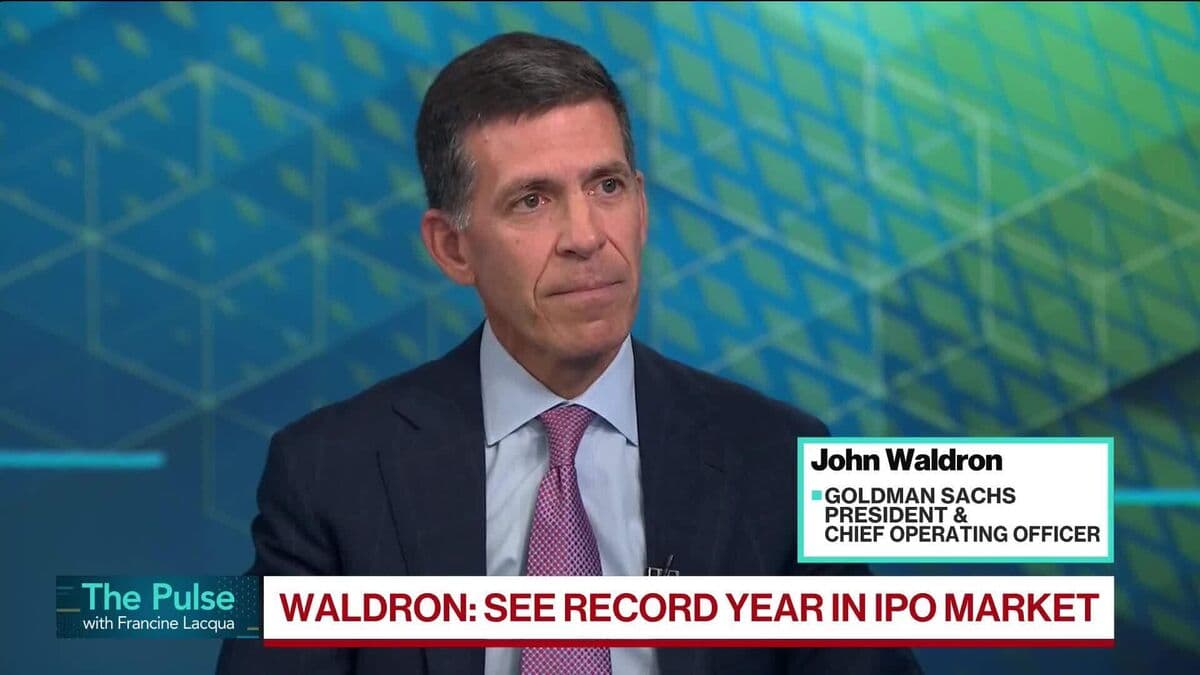 Goldman Sachs Executive Discusses SpaceX IPO and AI Financing Potential
