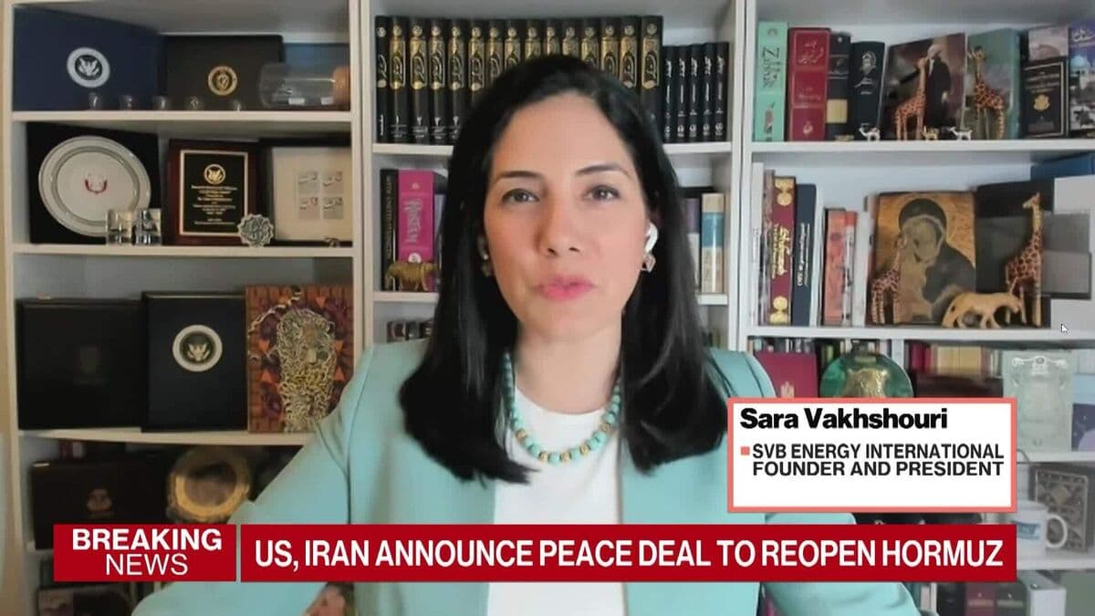 SVB Energy's Sara Vakhshouri Discusses Oil Price Outlook Amid Strait of Hormuz Disruptions