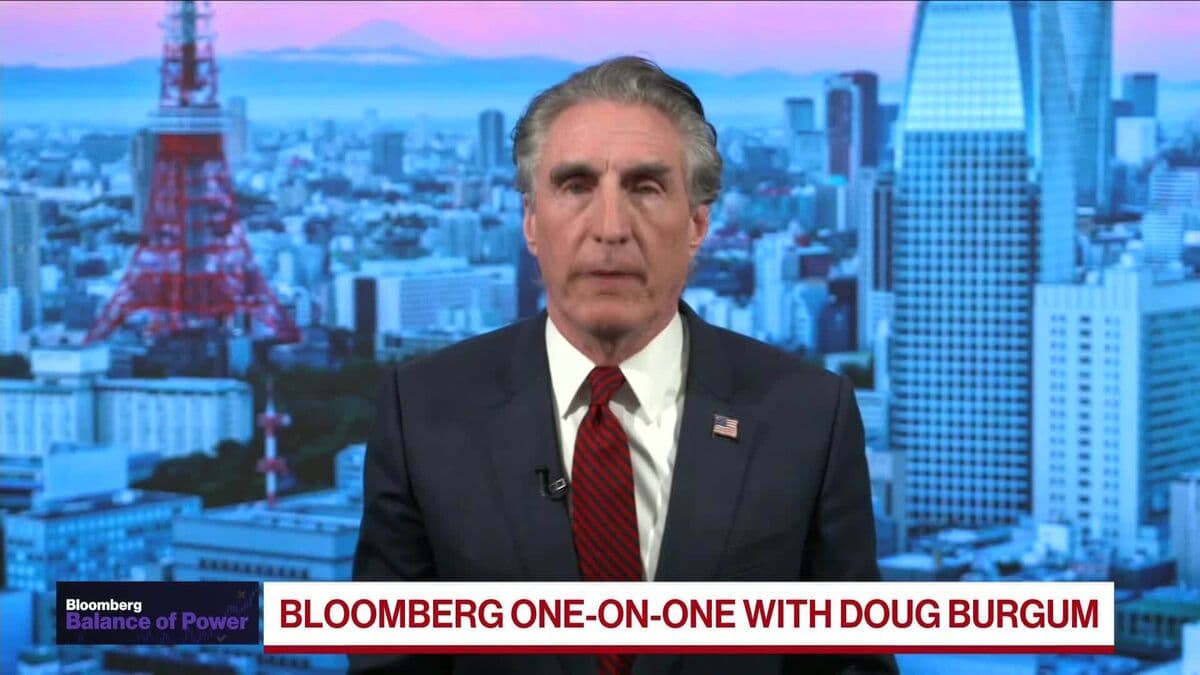 Iran Holding World Economy Hostage, Interior Sec. Burgum Says