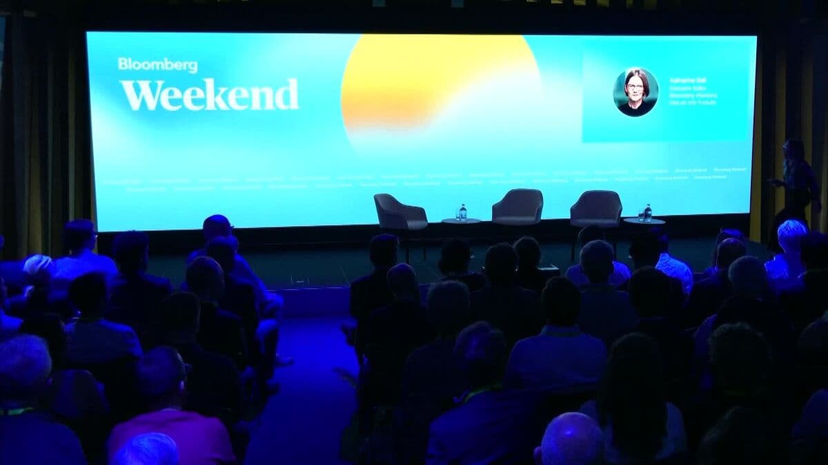 Bloomberg Weekend Hosts Live Discussion on UK Politics in London