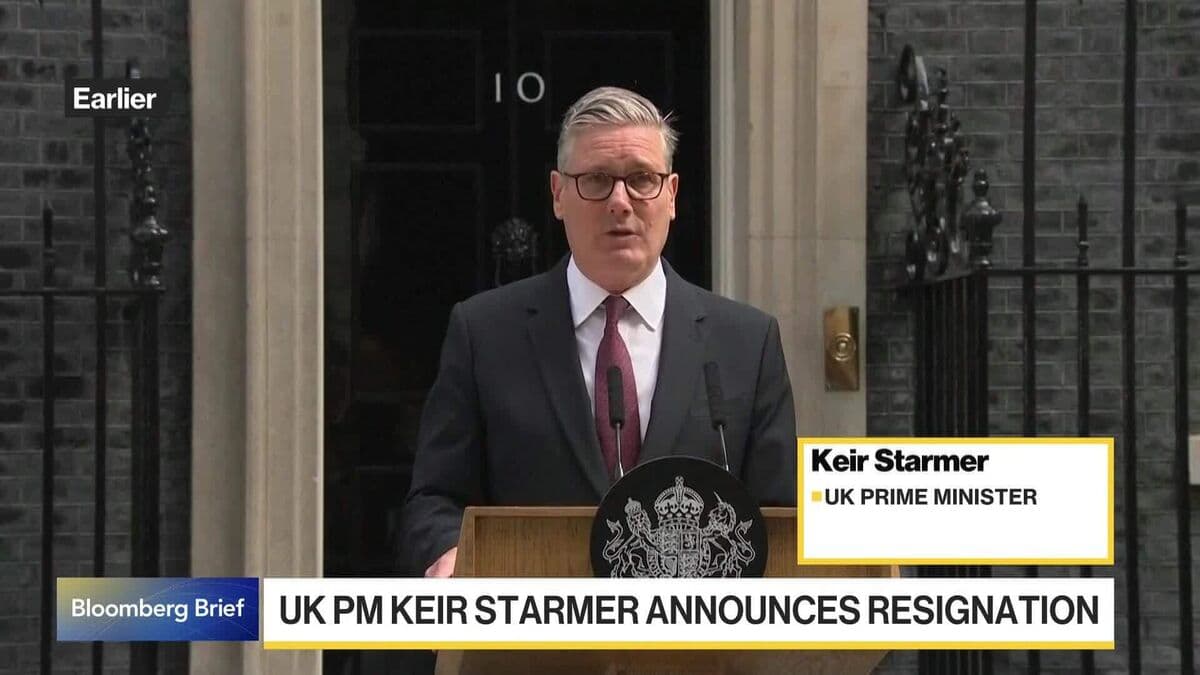 Keir Starmer Announces Resignation as Prime Minister of the UK